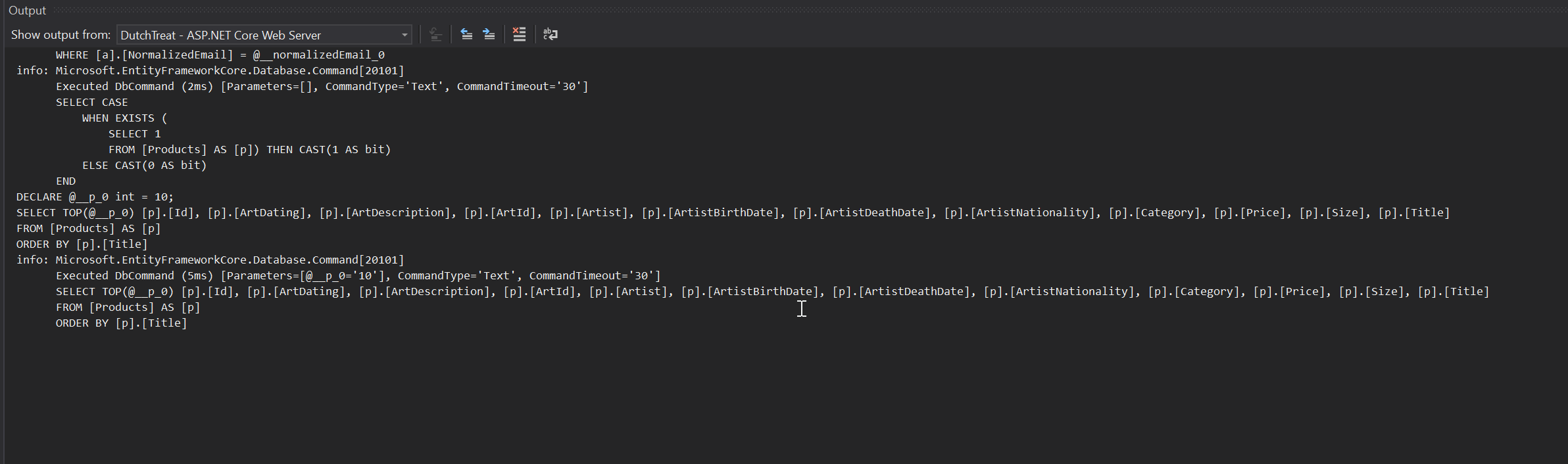 3 Ways to View and Log the SQL Generated by Entity Framework Core 5